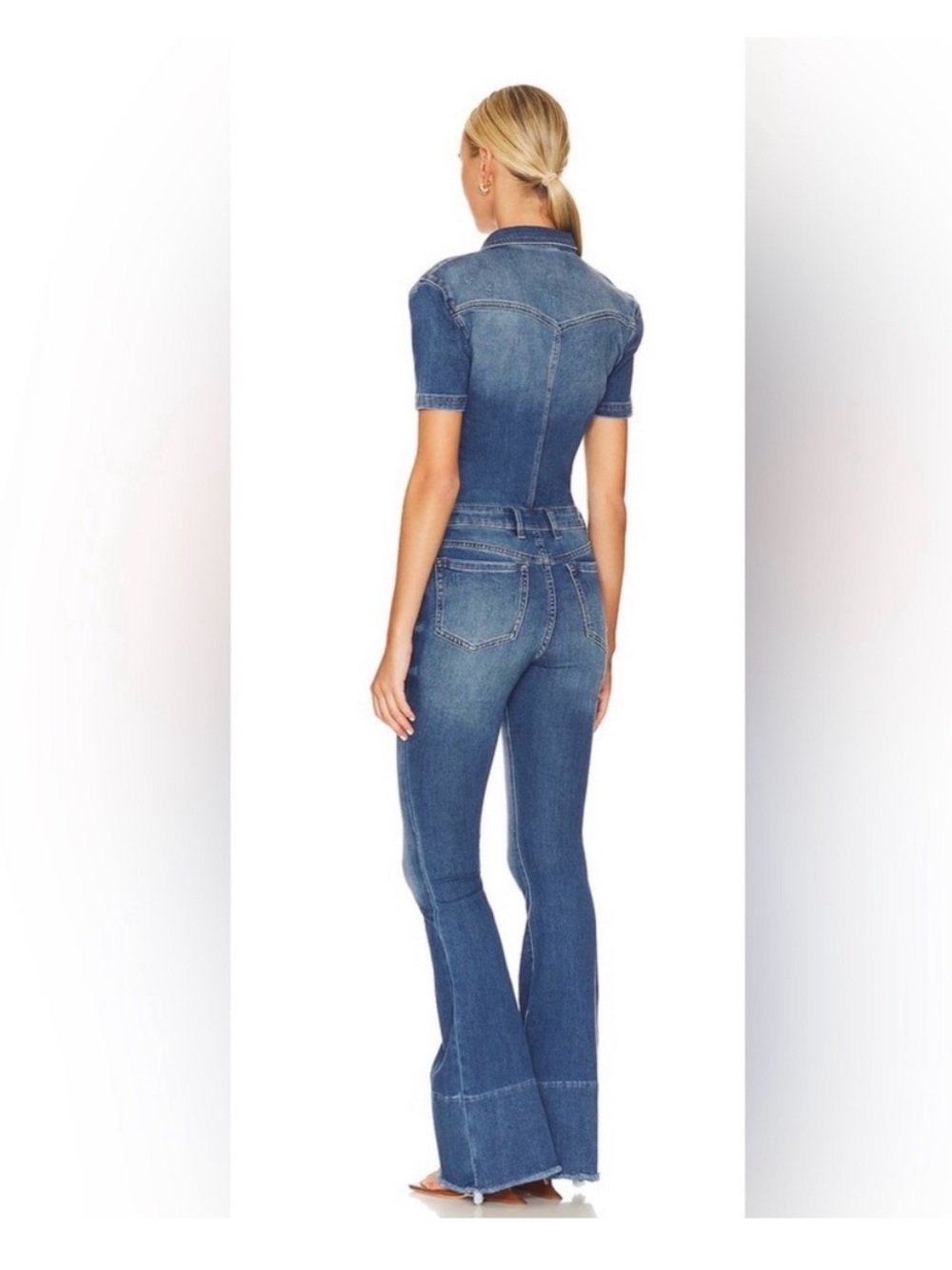 Ser.O.Ya Fallon Jumpsuit in Bayside Sz XS Revolve NWT - Picture 5 of 5